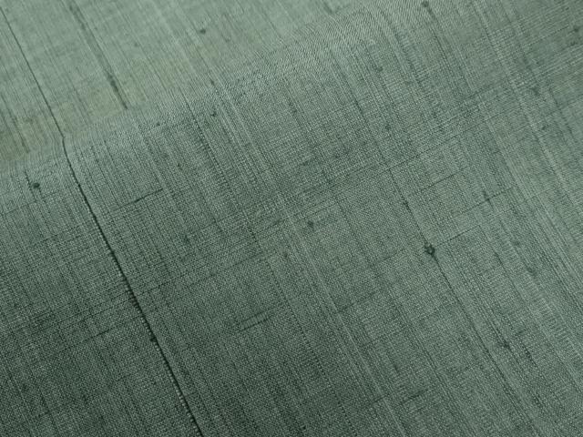 平和屋着物●訪問着　本場真綿絢結城紬　作家物　繧絢ぼかし　草木染　反端付き　ロング丈　正絹　逸品　未使用　CABB4087yc