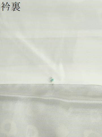 平和屋着物●上質な小紋　紬地　幾何学文様　正絹　逸品　CABB4098yc 平和屋着物○上質な小紋 紬地 幾何学文様 正絹 逸品 CABB4098yc