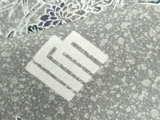 平和屋着物●上質な色無地　吉祥花地紋　薄香色　正絹　逸品　AABC8645ck 平和屋着物○訪問着 型染め 源氏香地紙吉祥花鳥文 正絹