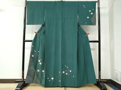 平和屋着物●訪問着　万寿菊　正絹　逸品　CABB4158yc