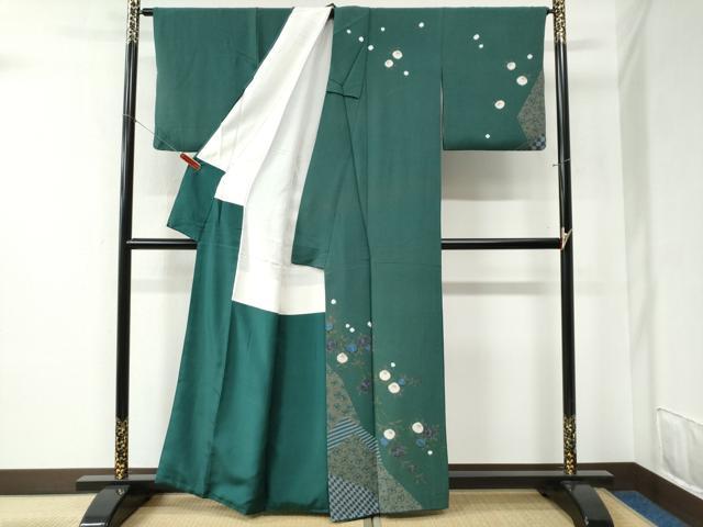 平和屋着物●訪問着　万寿菊　正絹　逸品　CABB4158yc