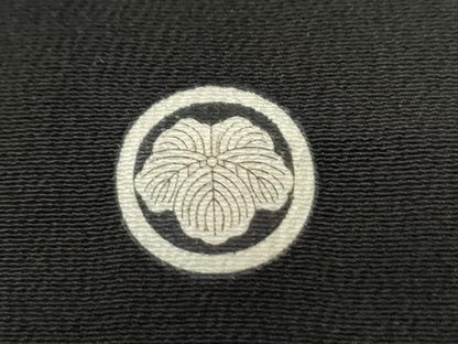 平和屋着物●豪華黒留袖 作家物 刺繍 桐草花文 ラメ糸 金彩 正絹 逸品 CABB4186yc