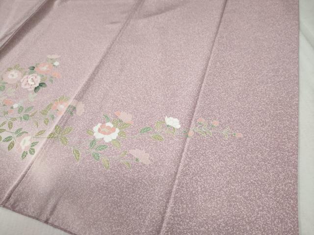 平和屋着物●訪問着 枝花文 暈し染め 正絹 逸品 CABB4229yc