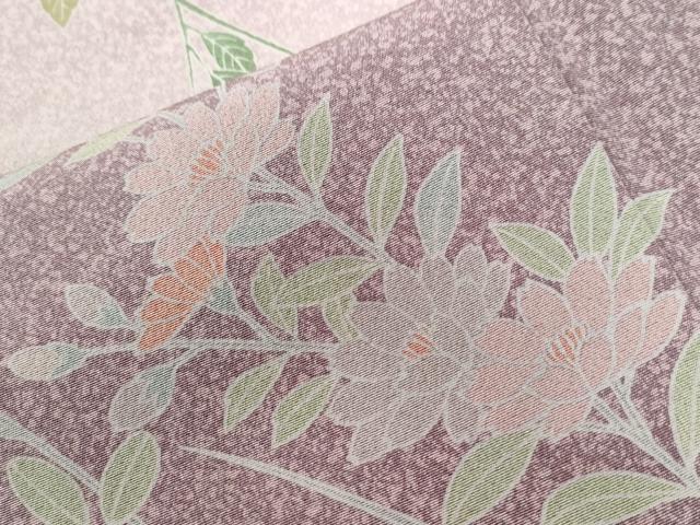 平和屋着物●訪問着 枝花文 暈し染め 正絹 逸品 CABB4229yc