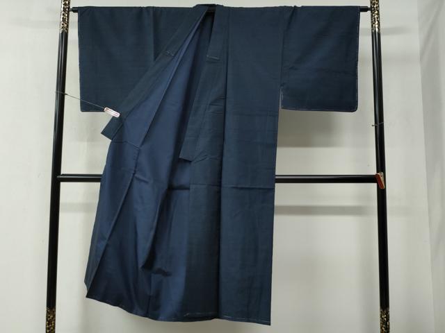 平和屋着物○男性 本場大島紬 アンサンブル・長襦袢セット 80亀甲 総