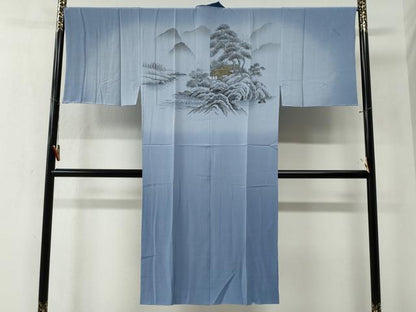 平和屋着物●男性　本場大島紬　アンサンブル・長襦袢セット　80亀甲　総詰め　正絹　逸品　未使用　CABB4231yc