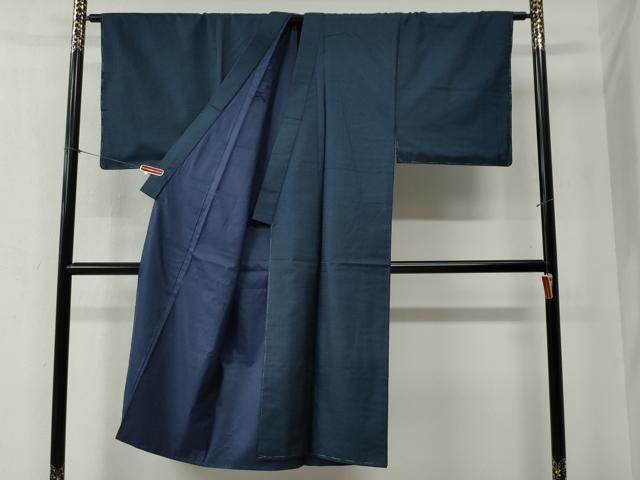 平和屋着物●男性　本場大島紬　アンサンブル・長襦袢セット　100亀甲　総詰め　正絹　逸品　未使用　CABB4232yc