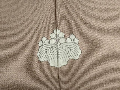 平和屋着物●訪問着　草花文　正絹　逸品　CABB4242yc