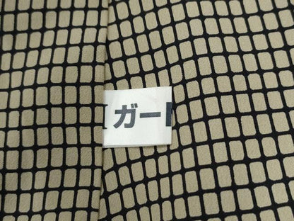 平和屋着物●本場大島紬 9マルキ 地空き 松笹文 正絹 逸品 CABB4251yc