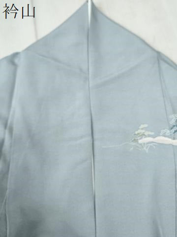 平和屋着物●訪問着　浜松風景文　暈し染め　正絹　逸品　CABB4267yc