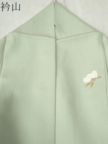 平和屋着物●訪問着　流水草花丸文　金彩　正絹　逸品　CABB4295yc
