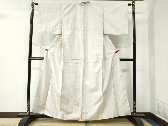 平和屋着物●本場大島紬 白大島 7マルキ 正絹 逸品 CABB4305yc