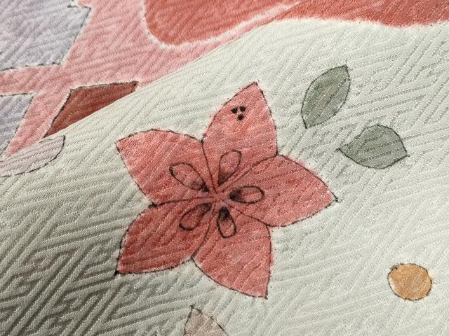 平和屋着物●訪問着　辻が花　手描き　絞り　正絹　逸品　未使用　CABB4315yc 平和屋着物○訪問着 辻が花 手描き 絞り 正絹 逸品 未使用 CABB4315yc