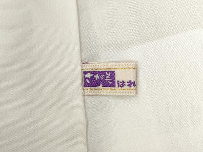 平和屋着物●訪問着　網目草花文　暈し染め　金彩　さが美扱い　ロング丈　正絹　逸品　CABB4322yc
