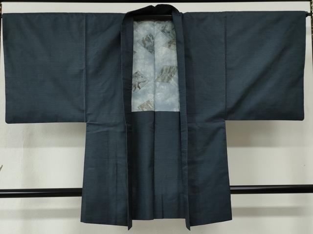 平和屋着物●男性　本場大島紬　アンサンブル　100亀甲　総詰め　正絹　逸品　CABB4333yc