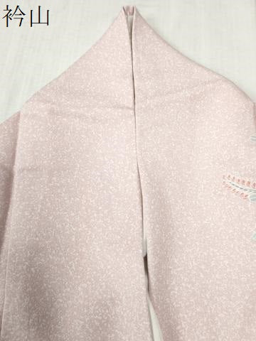 平和屋着物●訪問着　エ霞竜田川草花文　暈し染め　金彩　正絹　逸品　CABB4335yc