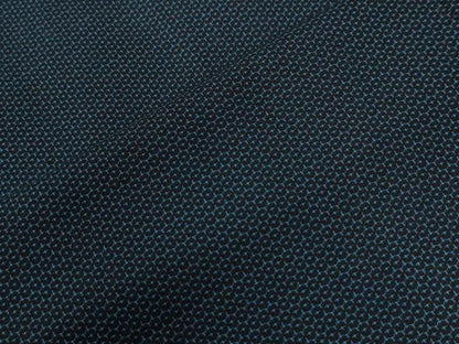 平和屋着物●男性　紬　アンサンブル　100亀甲　正絹　逸品　未使用　CABB4339yc