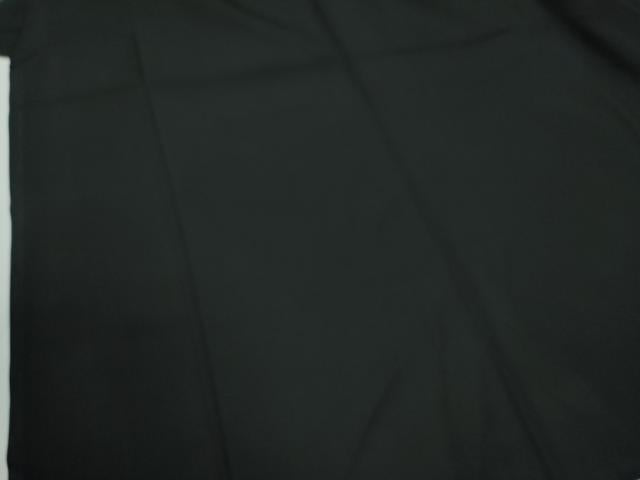平和屋着物○男性 黒紋付 正絹 逸品 CABB4350yc
