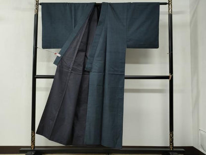 平和屋着物●男性 本場大島紬 アンサンブル 100亀甲 総詰め 正絹 逸品 CABB4353yc