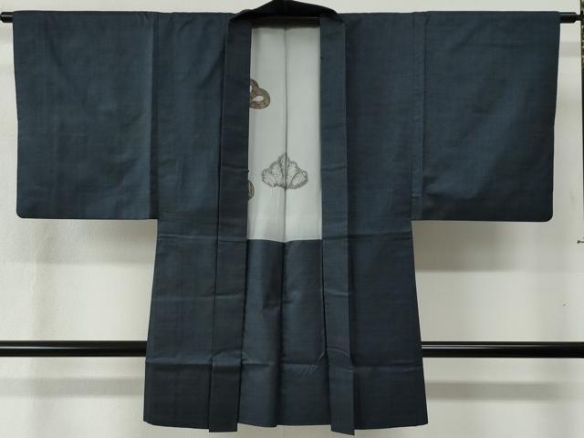 平和屋着物●男性 本場大島紬 アンサンブル 100亀甲 総詰め 正絹 逸品 CABB4353yc