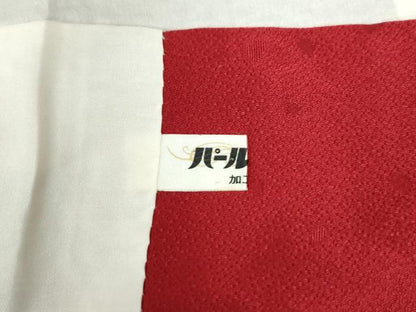平和屋着物●豪華振袖・長襦袢セット 総絞り 総刺繍 駒刺繍 毬折り鶴花蝶文 暈し染め 金糸 半衿刺繍 正絹 逸品 CABB4359yc