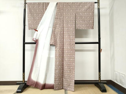平和屋着物●本場琉球絣　紬　大城工房　やまと誂製　正絹　逸品　CABB4365yc