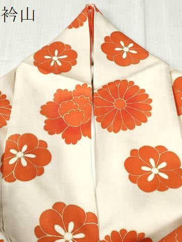 平和屋着物●豪華振袖 駒刺繍 草花丸文 金彩 正絹 逸品 CABB4370yc