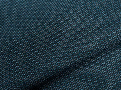平和屋着物●男性　紬　アンサンブル　100亀甲　キングサイズ　正絹　逸品　CABB4373yc