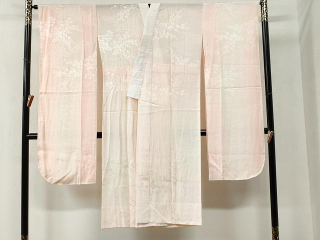 平和屋着物●豪華振袖・長襦袢セット 御所車草花文 金彩 正絹 逸品 未使用 CABB4376yc