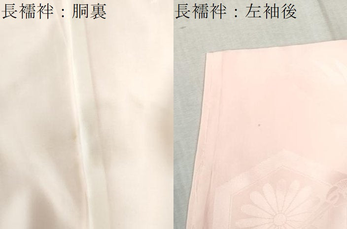 平和屋着物●豪華振袖・長襦袢セット　型染め　籬花蝶文　暈し染め　正絹　逸品　CABB4381yc