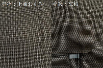 平和屋着物●男性　本場大島紬　アンサンブル　100亀甲　総詰め　正絹　逸品　CABB4385yc