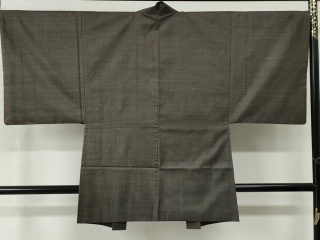 平和屋着物●男性　本場大島紬　アンサンブル　100亀甲　総詰め　正絹　逸品　CABB4385yc