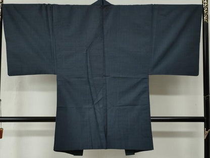 平和屋着物●男性　本場大島紬　アンサンブル　格子　正絹　逸品　CABB4386yc
