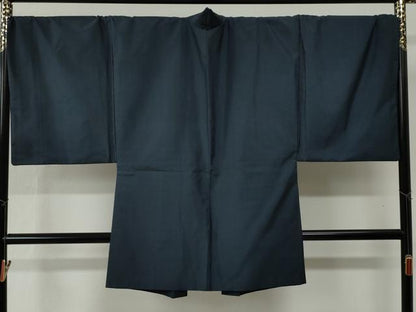 平和屋着物●男性 本場大島紬 アンサンブル 80亀甲 総詰め キングサイズ 正絹 逸品 CABB4387yc