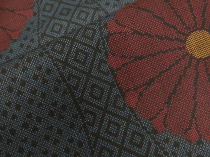 平和屋着物●本場大島紬 立涌吉祥舞花文 正絹 逸品 未使用 CABB4394yc