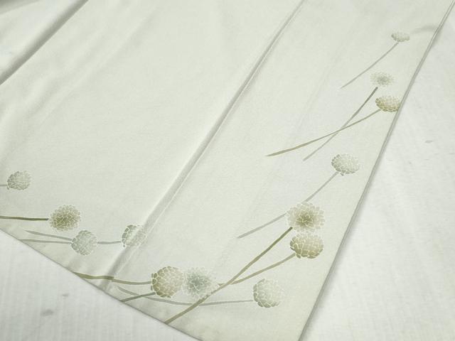 平和屋着物●糸目友禅作家 滝沢晃 色留袖 菊 暈し染め 正絹 逸品 CABB4396yc