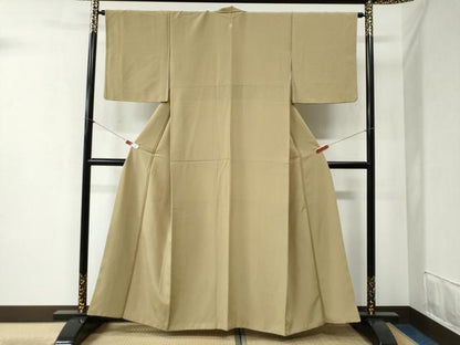 平和屋着物●上質な小紋 縞 正絹 逸品 CABB4401yc