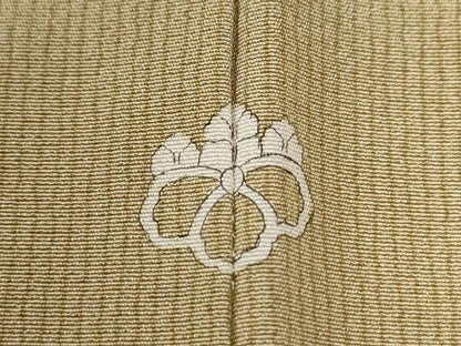 平和屋着物●上質な小紋 縞 正絹 逸品 CABB4401yc