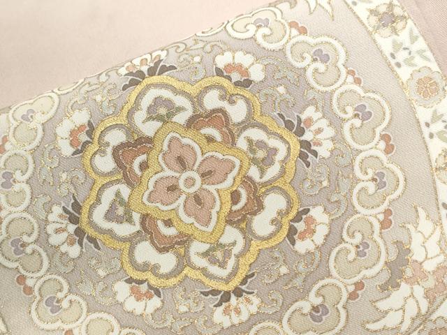 平和屋着物●豪華色留袖　駒刺繍　正倉院花唐草文　金彩　正絹　逸品　未使用　CABB4403yc