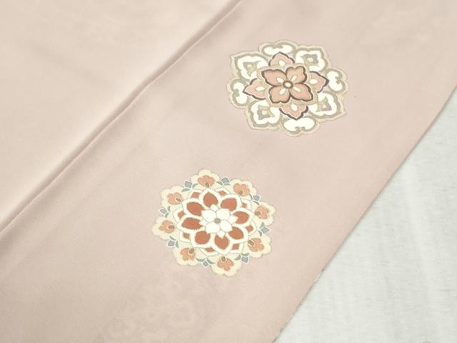 平和屋着物●豪華色留袖　駒刺繍　正倉院花唐草文　金彩　正絹　逸品　未使用　CABB4403yc