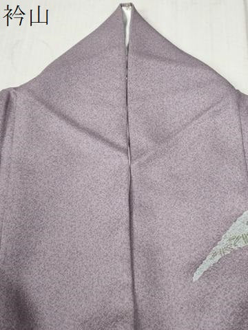平和屋着物●訪問着 駒刺繍 地紙几帳吉祥花文 暈し染め 金彩 正絹 逸品 CABB4410yc