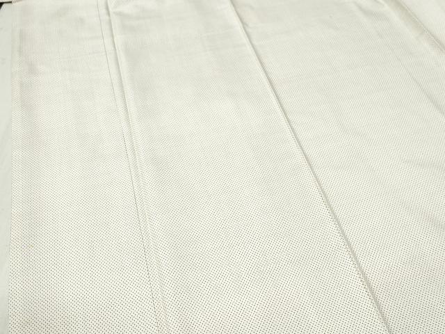 平和屋着物●本場大島紬 白大島 7マルキ 正絹 逸品 CABB4418yc