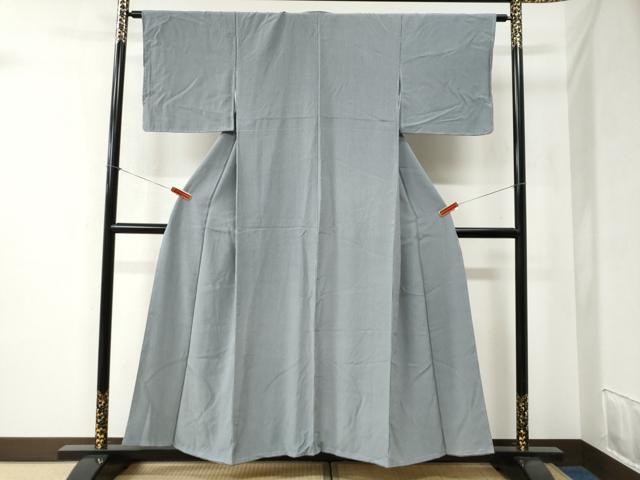 平和屋着物●江戸小紋　寺山存男　縞　正絹　逸品　未使用　CABB4446yc
