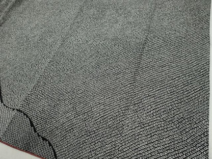 平和屋着物●訪問着 鹿の子文様 道長吉祥文 黒地 正絹 逸品 CABB4449yc