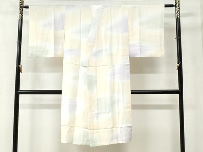 平和屋着物●長襦袢　霞文　暈し染め　正絹　逸品　CABB4453yc
