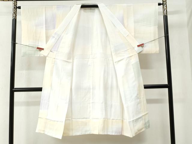 平和屋着物●長襦袢　霞文　暈し染め　正絹　逸品　CABB4453yc