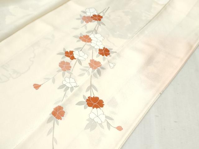 平和屋着物●訪問着 刺繍 雪輪鴛鴦草花文 暈し染め 金彩 正絹 逸品 CABB4455yc