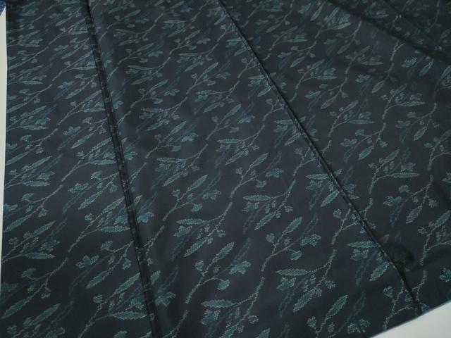 平和屋着物●本場大島紬 枝花文 正絹 逸品 未使用 CABB4461yc