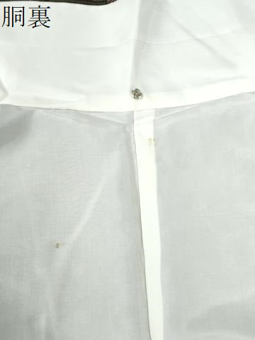 平和屋着物●本場大島紬 7マルキ 色紙重ね吉祥花文 正絹 逸品 未使用 CABB4462yc