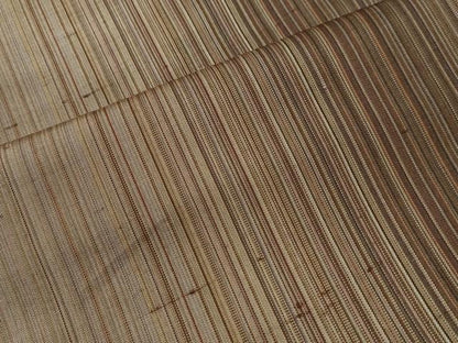平和屋着物●上質な紬 縞 正絹 逸品 CABB4475yc